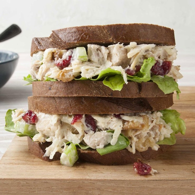 Cranberry Chicken Salad Sandwich