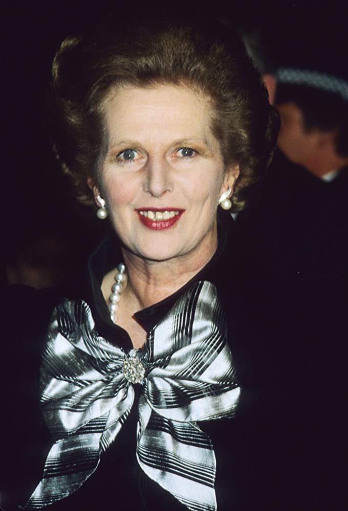 Margaret Thatcher in Leo Marciano Paris