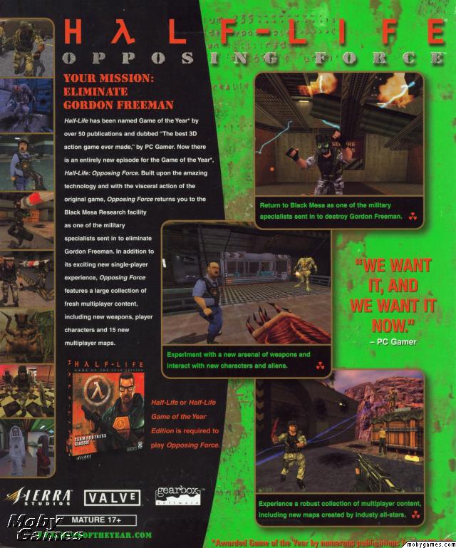 Half-Life: Opposing Force