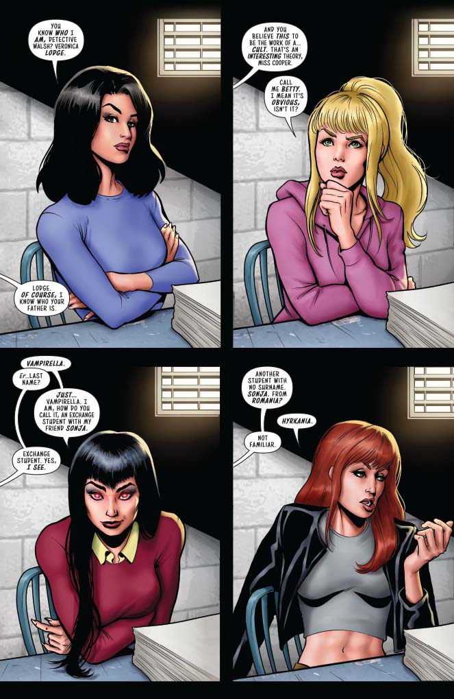 Red Sonja and Vampirella Meet Betty and Veronica