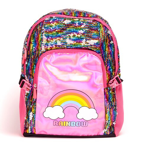 Holographic & Flip Sequins Backpack & Lunch Bag Set