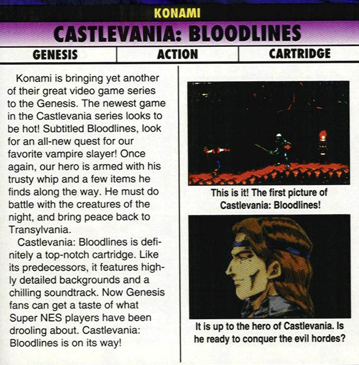 Castlevania: Bloodlines