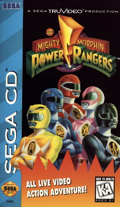 Mighty Morphin Power Rangers (Sega CD)