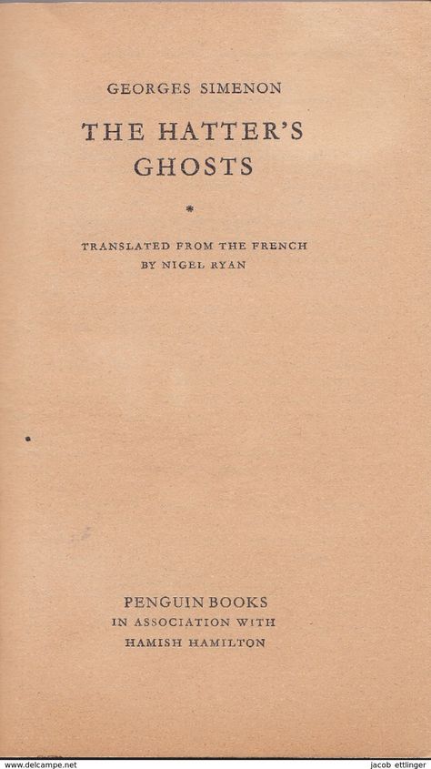 The Hatter's Ghosts