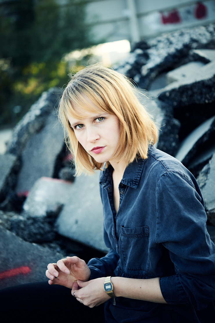 Picture of Julia Sewing