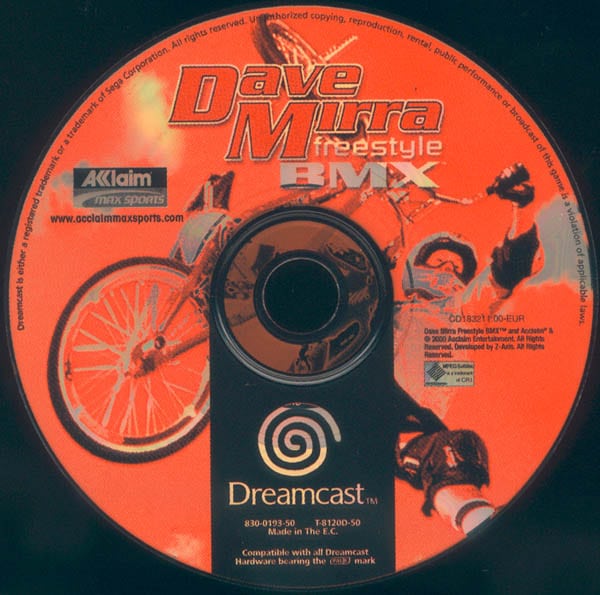 Dave Mirra Freestyle BMX