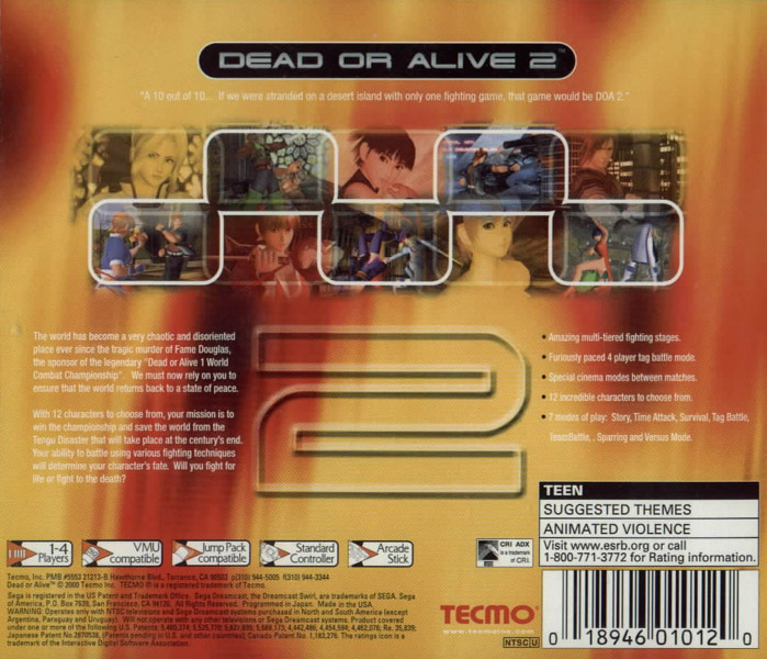 Dead or Alive 2