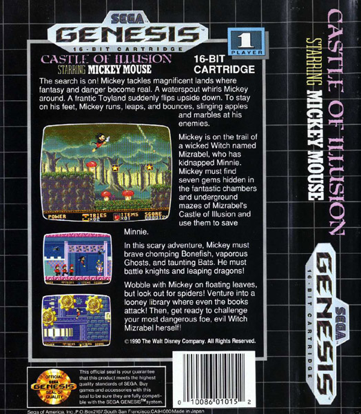Castle of Illusion starring Mickey Mouse