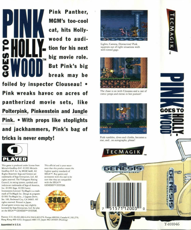 Pink Goes to Hollywood
