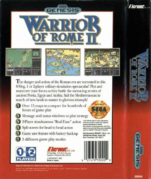 Warrior of Rome II