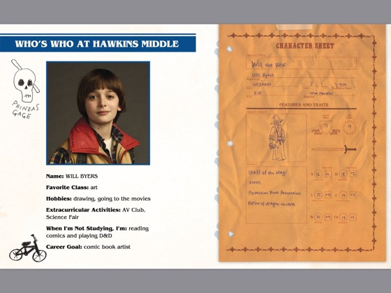Hawkins Middle School Yearbook/Hawkins High School Yearbook (Stranger Things)