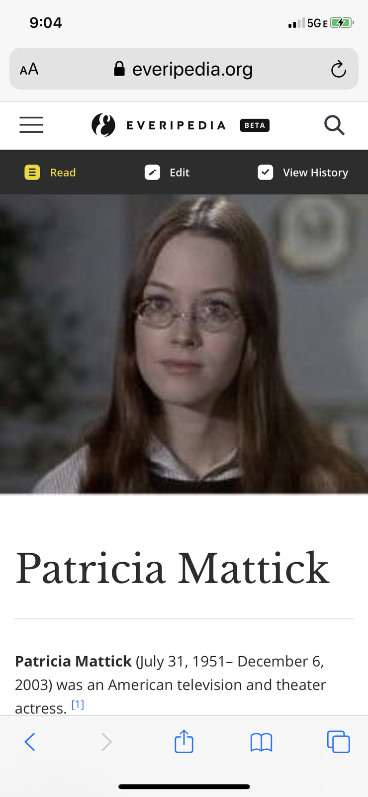 Patricia Mattick Patricia Mattick