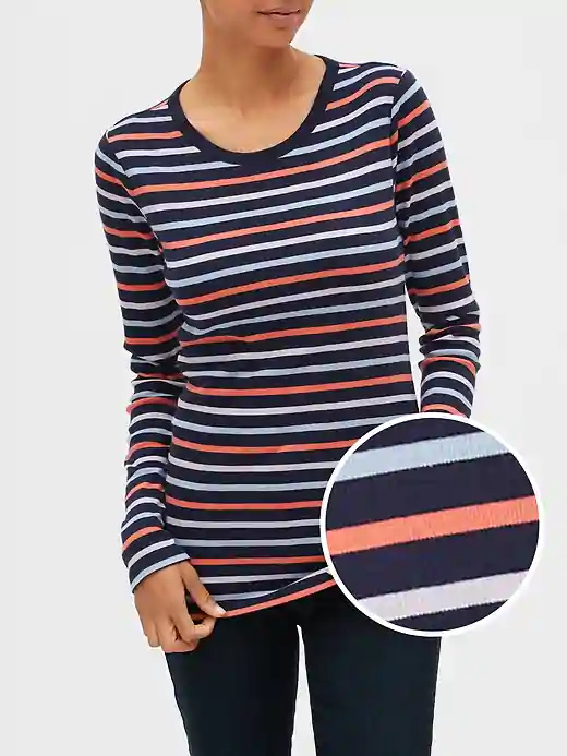 Favorite Stripe Long Sleeve T-Shirt | Gap Factory