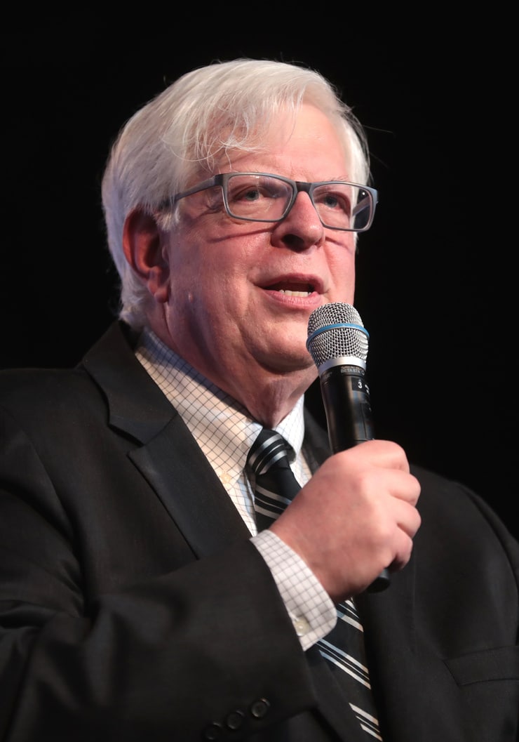 Dennis Prager With Microphone