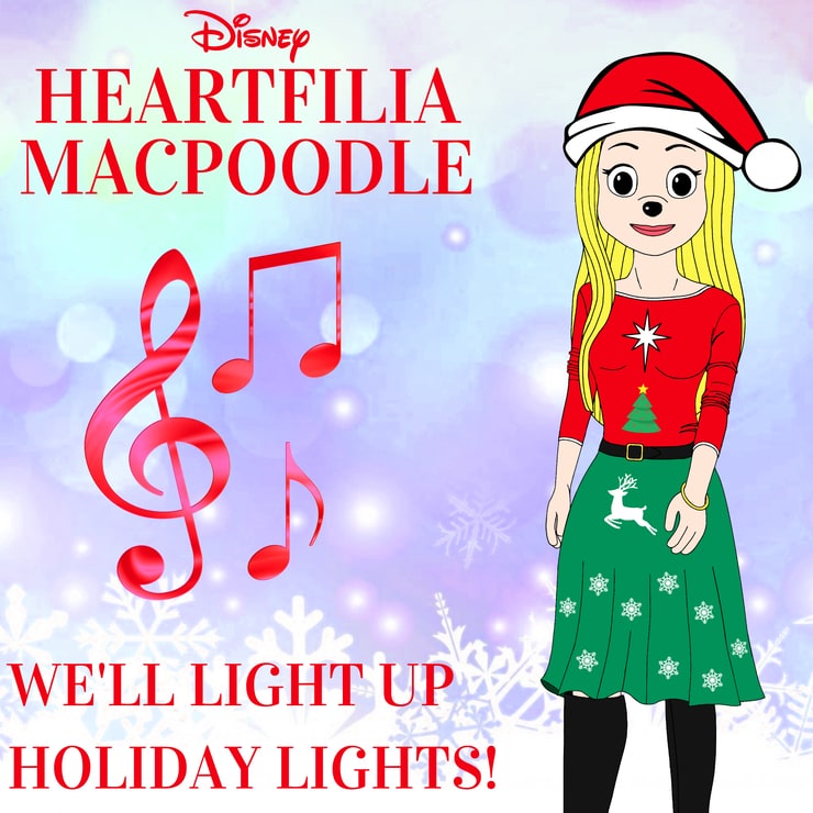 Heartfilia MacPoodle: We'll Light Up Holiday Lights