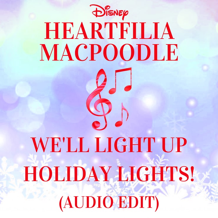 Heartfilia MacPoodle: We'll Light Up Holiday Lights