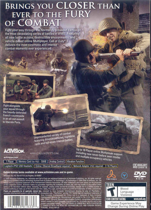 Call of Duty 3
