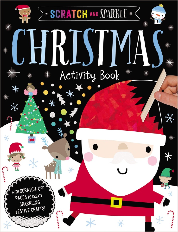 Scratch and Sparkle: Christmas Activity Book