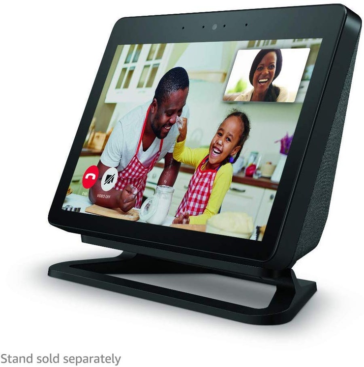 Echo Show (2nd Gen) – Premium sound and a vibrant 10.1” HD screen - Charcoal