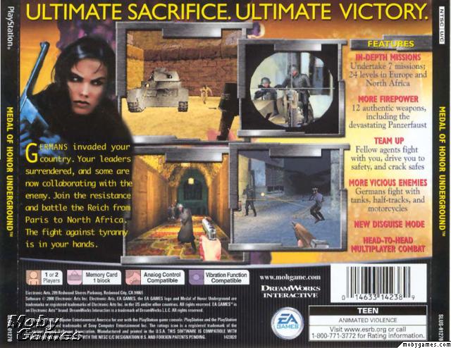 Medal of Honor: Underground