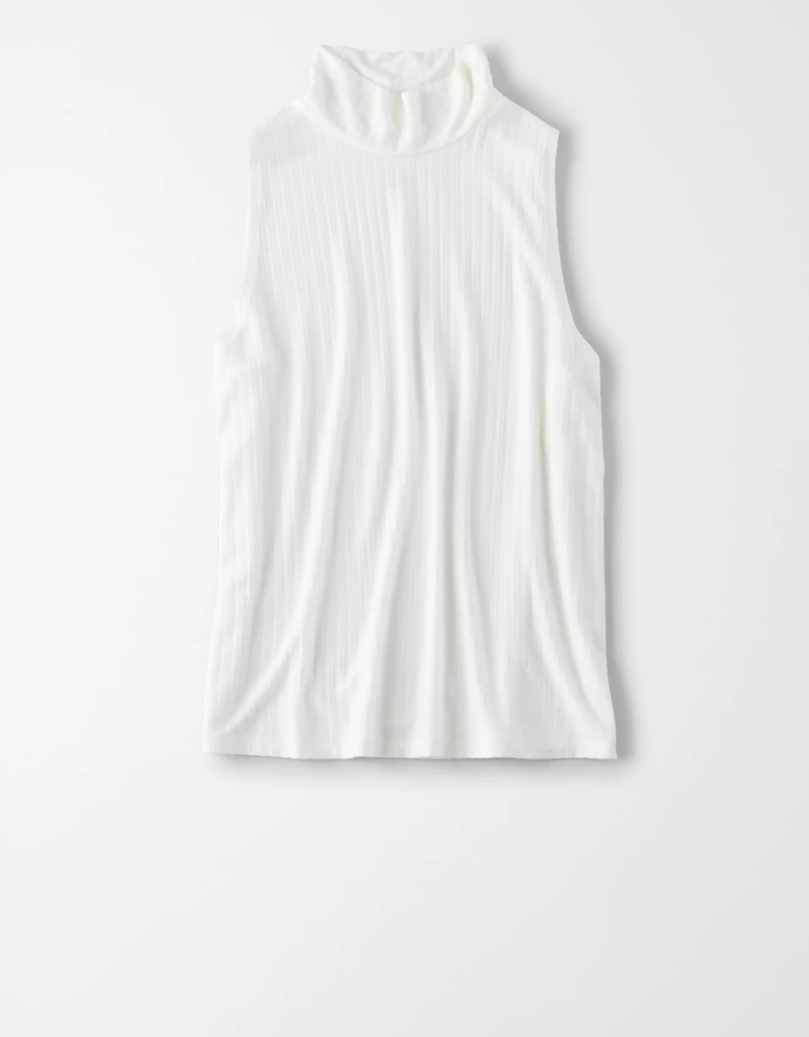 AE Mock Neck Tank Top