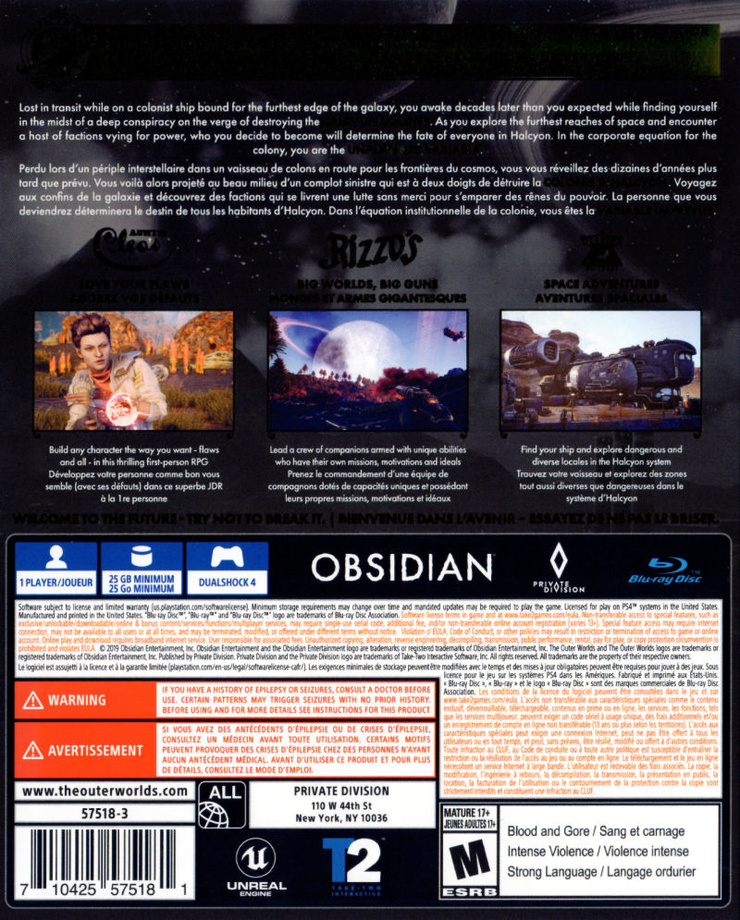 The Outer Worlds
