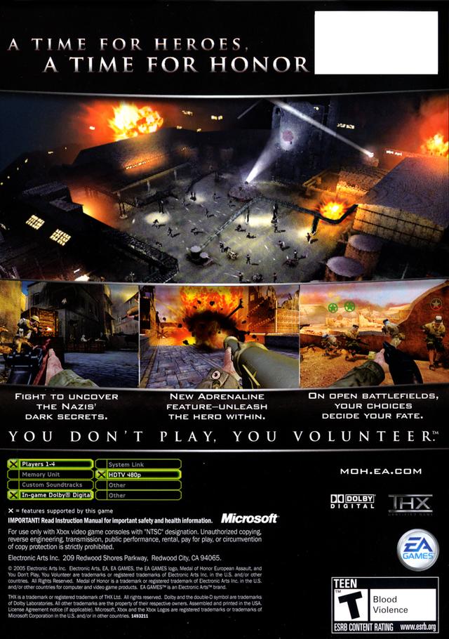 Medal of Honor: European Assault