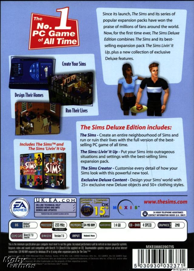 The Sims: Deluxe Edition