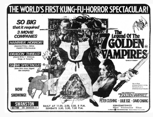 The Legend of the 7 Golden Vampires