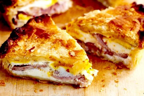 Egg and Bacon Pie