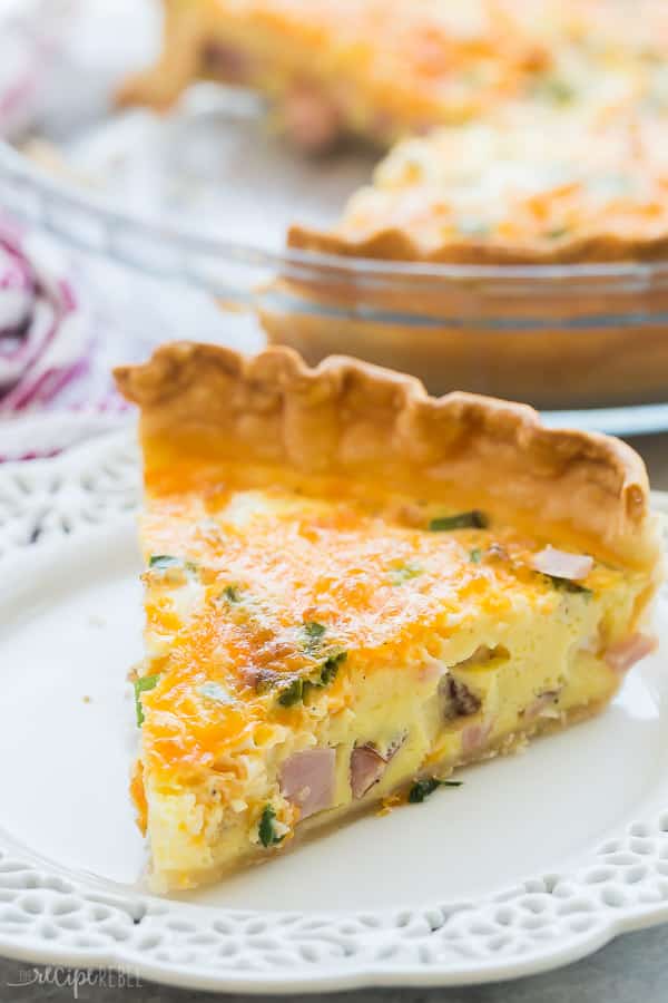 Egg and Bacon Pie