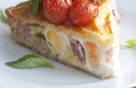 Egg and Bacon Pie