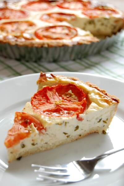 Cheese and Tomato Pie Cheese and Tomato Pie