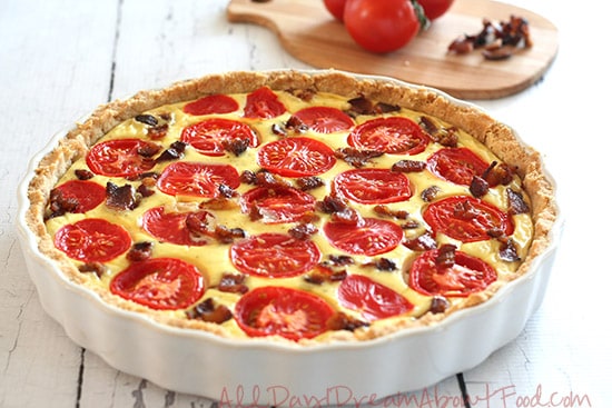 Cheese and Tomato Pie