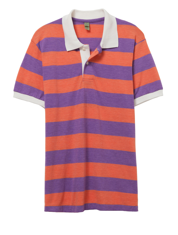 Ugly Striped Polo Shirt | Alternative Apparel