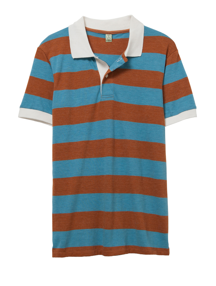 Ugly Striped Polo Shirt | Alternative Apparel