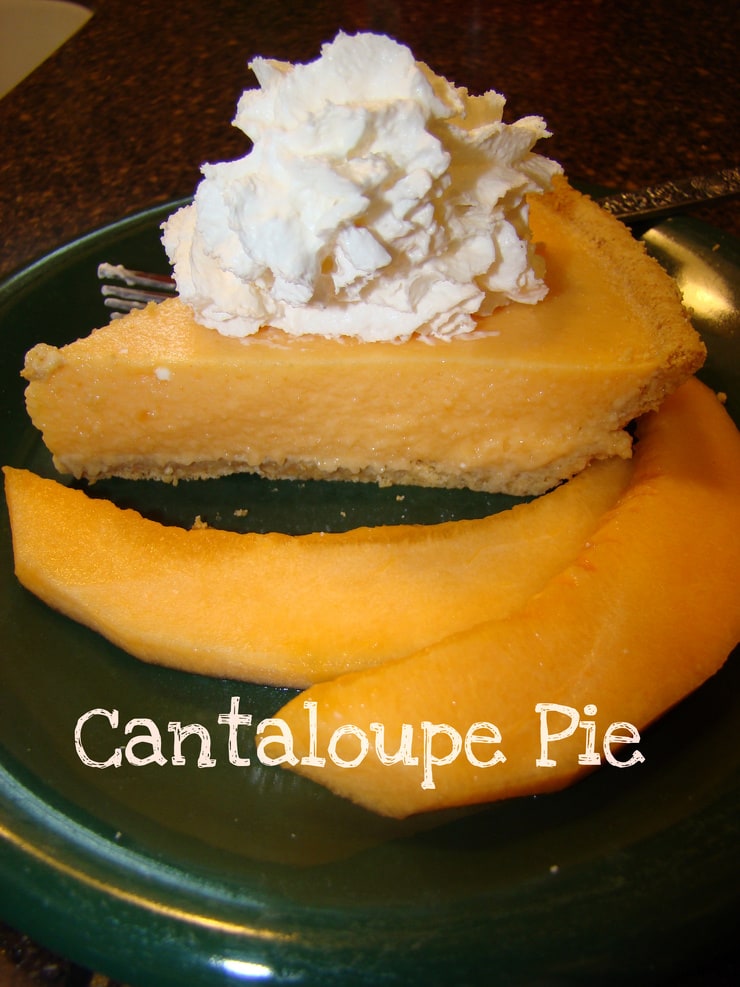 Cantaloupe Pie