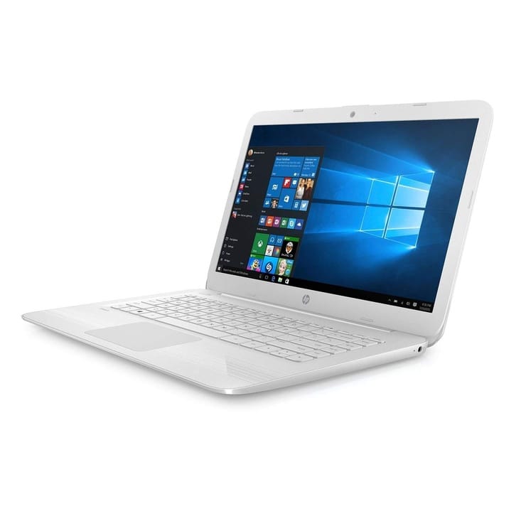 HP 14inch HD Stream, Intel Celeron N4000 Up to 2.60GHz Processor, 4GB DDR4 Memory, 32GB SSD, Intel UHD Graphics, HDMI, Win10 S-Snow White(Renewed)