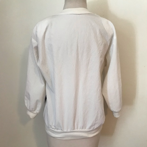 Vintage doodle Memphis Stranger things 1980s top
