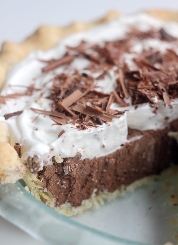 Chocolate French Silk Pie