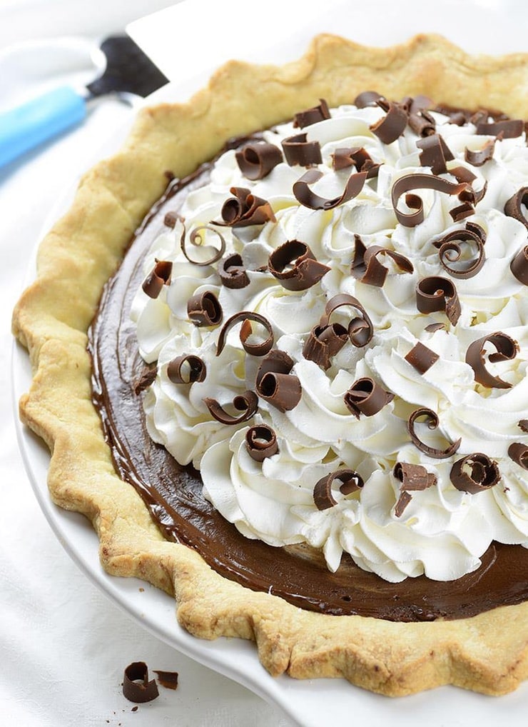 Chocolate French Silk Pie