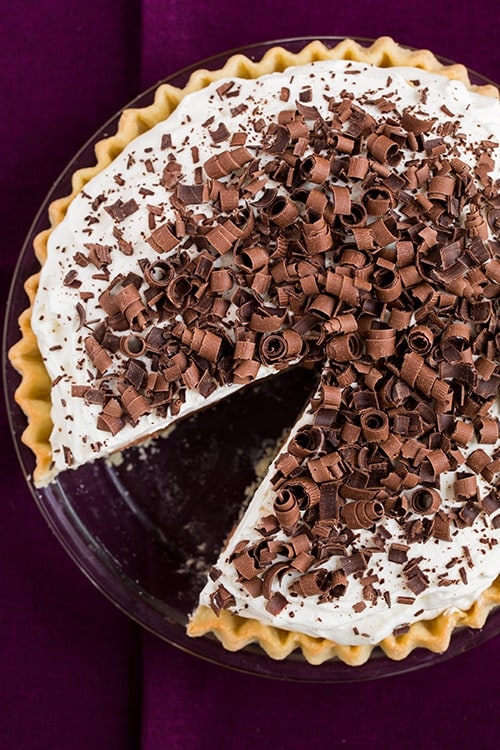 Chocolate French Silk Pie