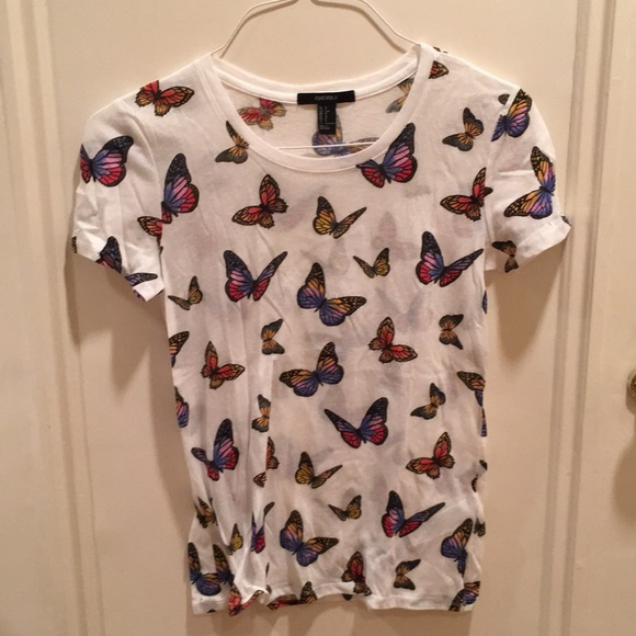 5 FOR $15 Forever 21 Butterflies Graphic t-shirts