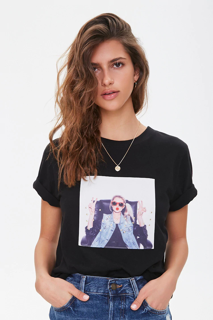 Pop Out Graphic Tee | Forever 21