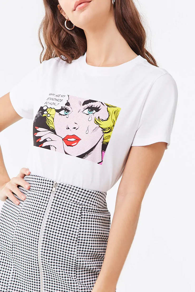 Comic Book Woman Graphic Tee | Forever 21
