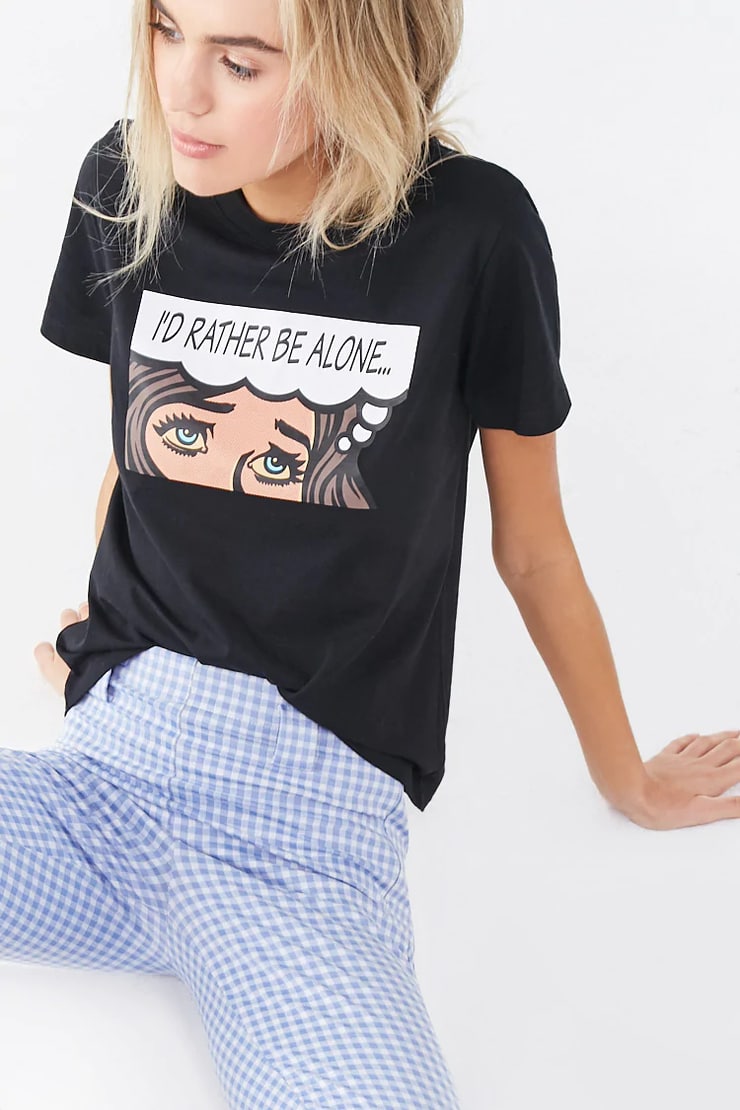 Be Alone Graphic Tee | Forever 21