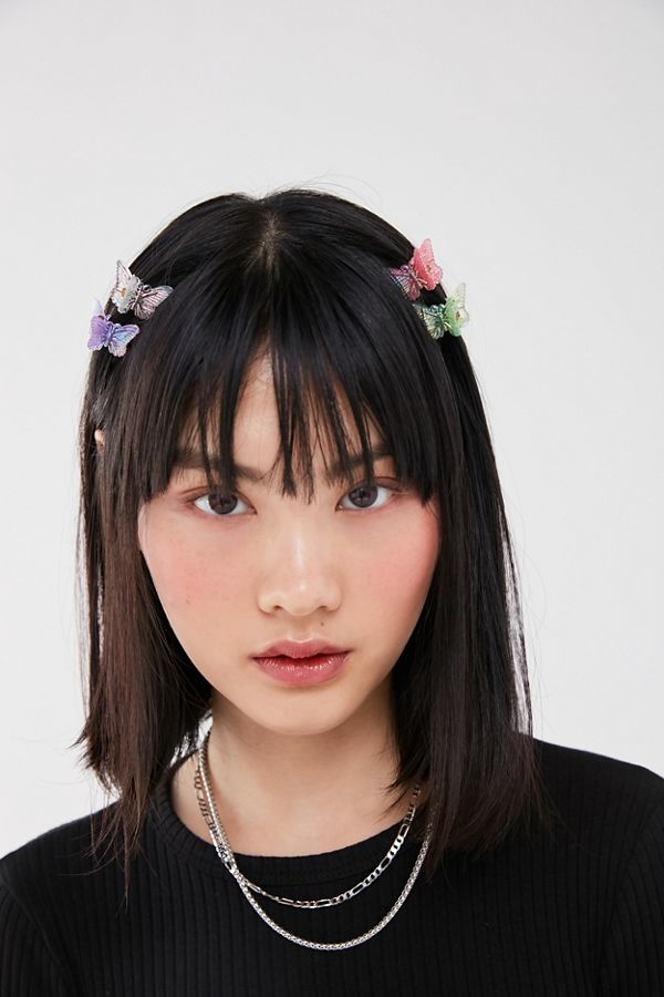 Vintage Butterfly Hair Clip Set | Urban Outfitters