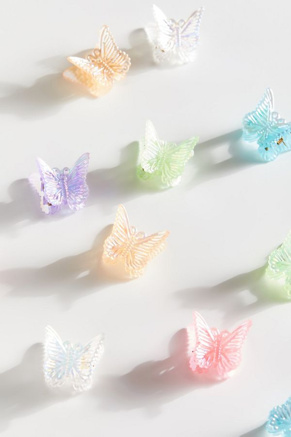 Vintage Butterfly Hair Clip Set | Urban Outfitters