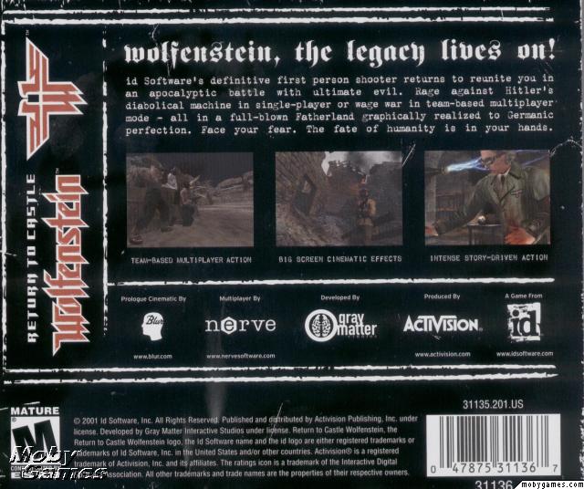 Return to Castle Wolfenstein