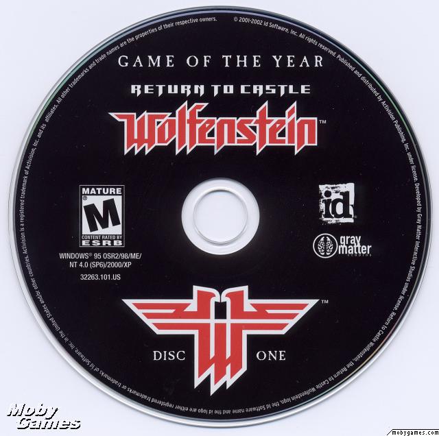 Return to Castle Wolfenstein Game of the Year Edition